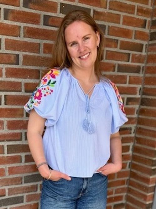 Hovedbilde Lecoco Helga Blouse Baby Blue