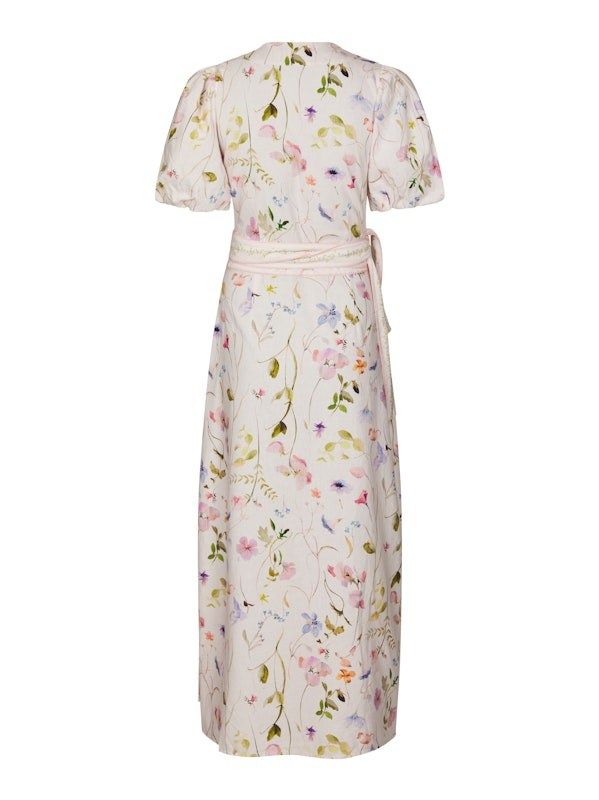 Neo Noir Clarine Flowe Dress Off White
