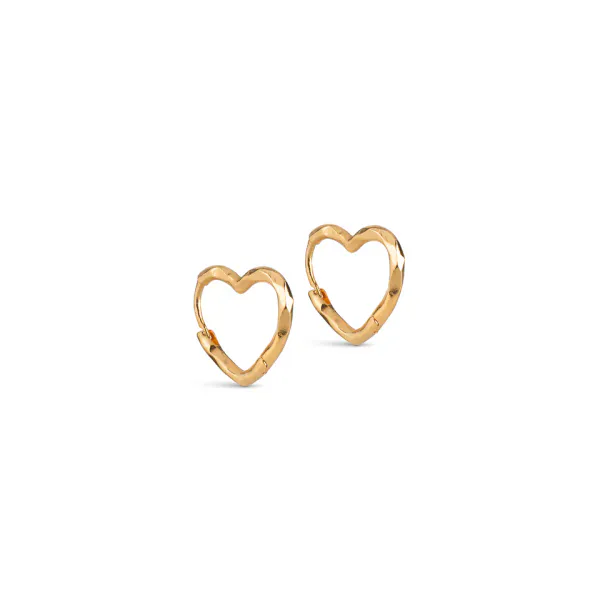Hovedbilde Enamel Hoops Organic Heart ...