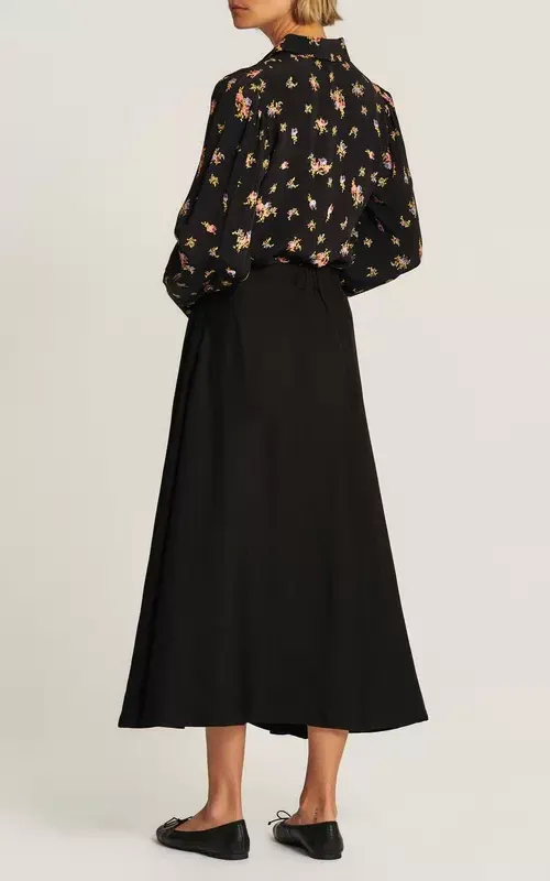 By TiMo Viscose Blouse Midnight Flowers