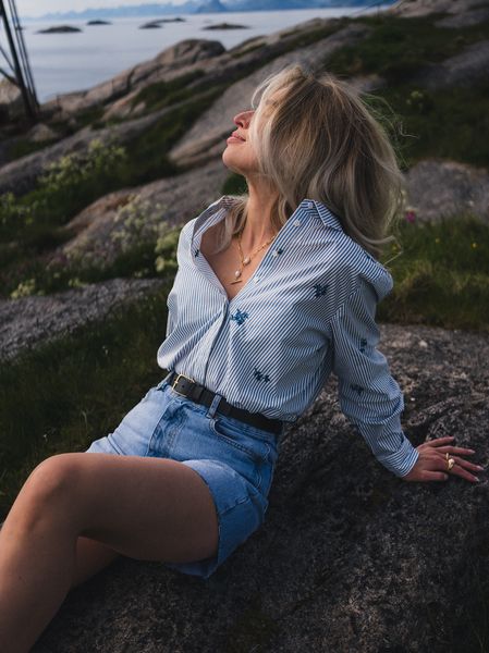 Hovedbilde RAUS Ida Maja Shirt STP EMB ...