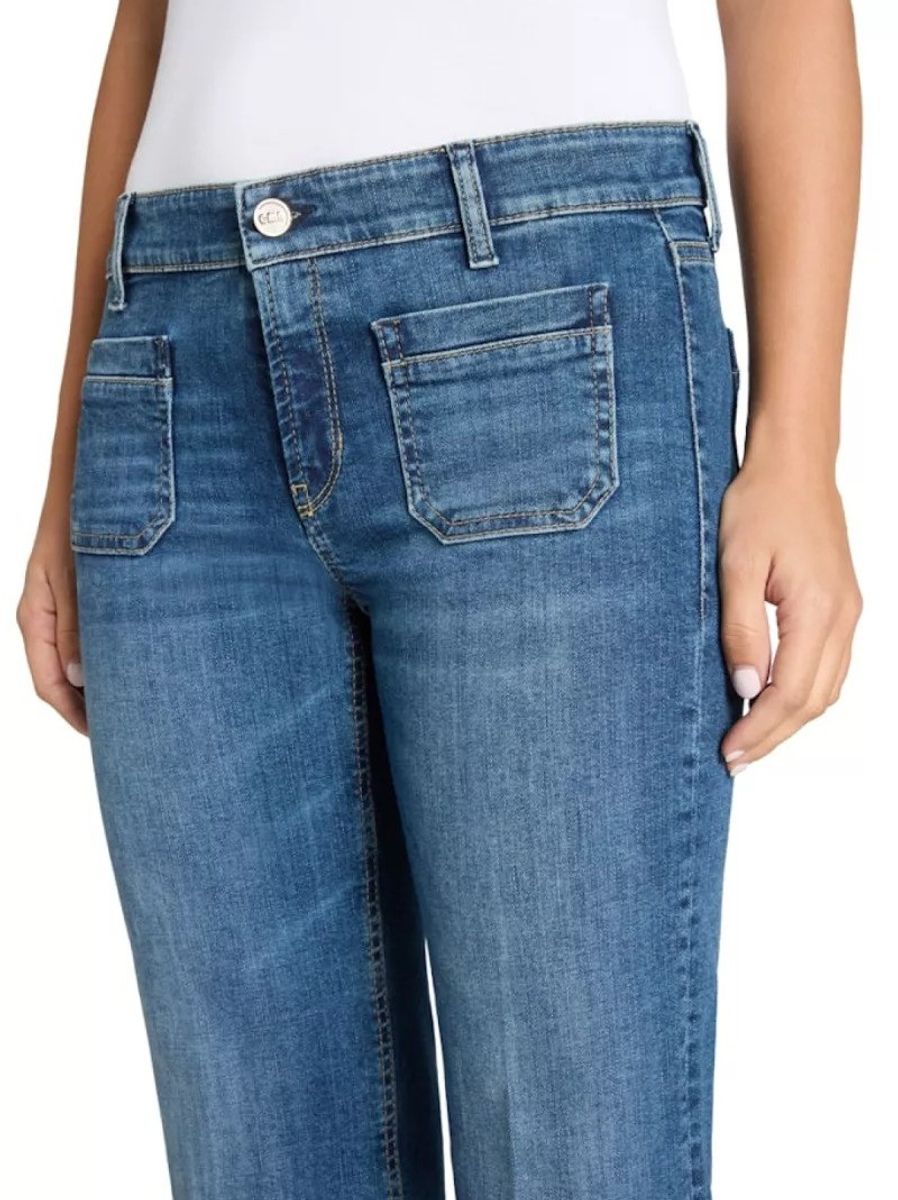 Cambio Tess Pocket Cropped Summer Glam Used