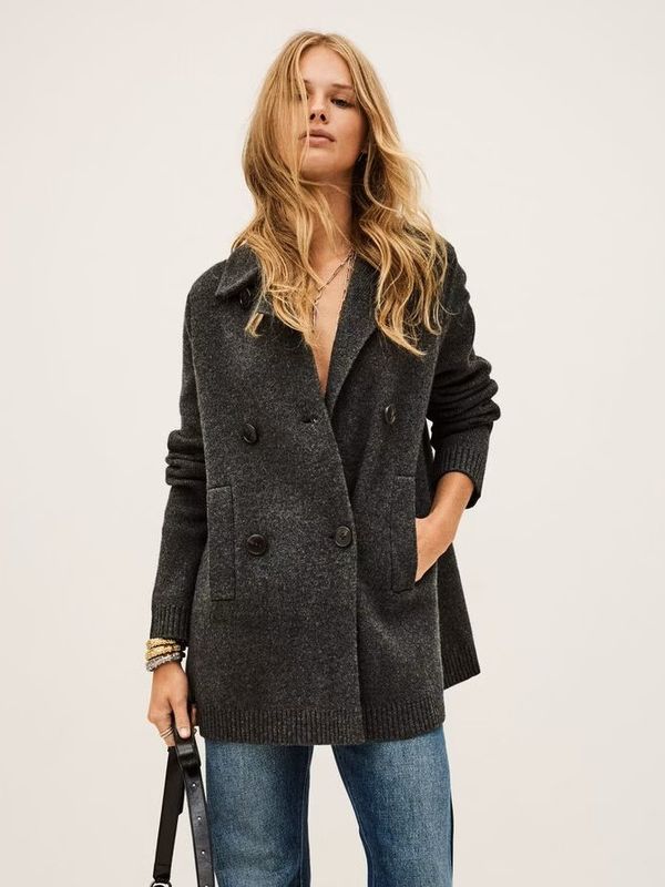 ba&sh Vesta Cardigan Anthracite