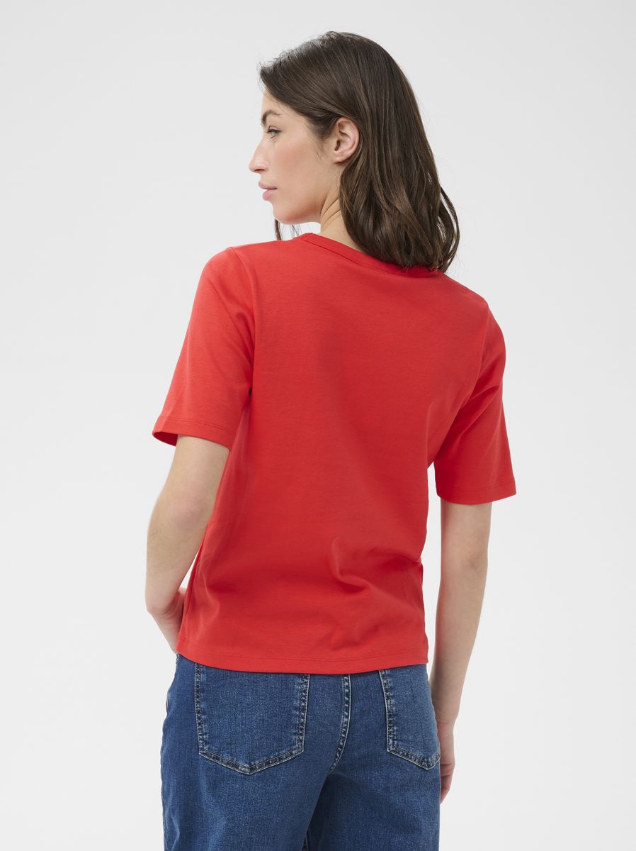 Part Two Ratana Tee Poppy Red