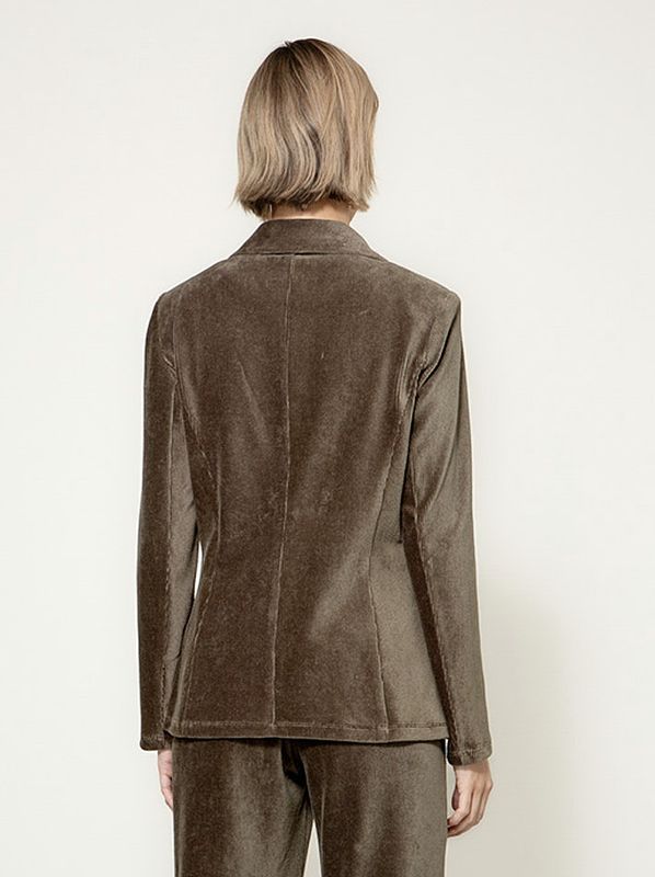 Catnoir Cord Blazer Oliven