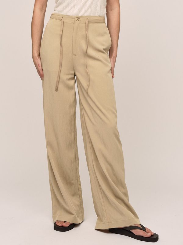 Once Untold Glint Trouser Warm Sand