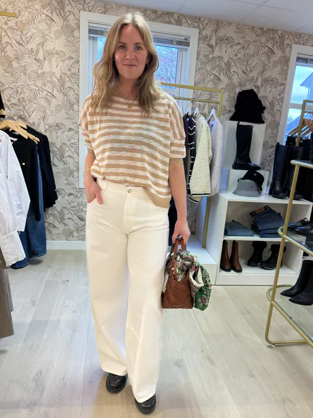 Hovedbilde Vicolo DD5145 Mia Jeans Ecru