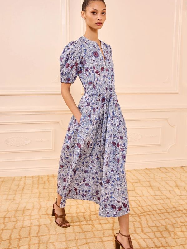 Ulla Johnson Adriana SS Cotton Dress Gardenia
