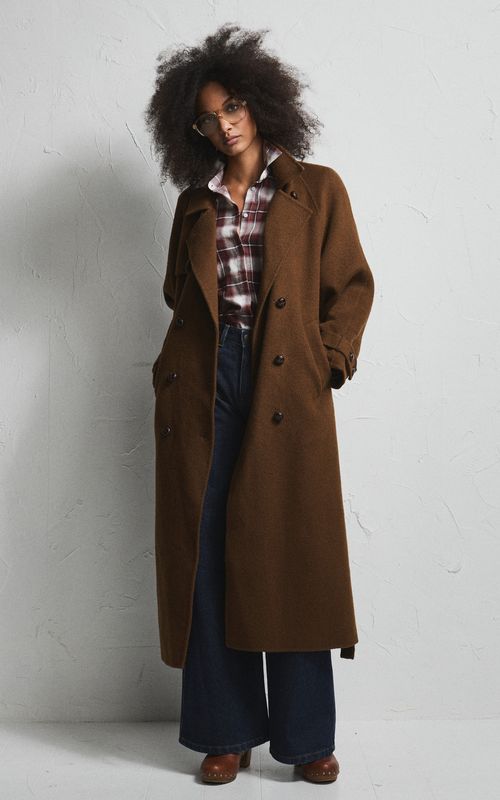 Pia Tjelta My Wool Coat Brown
