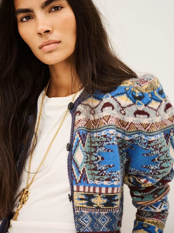 ba&sh Maja Cardigan Multicolour