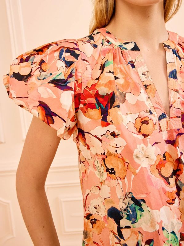 Ulla Johnson Abril Cotton Top Camellia