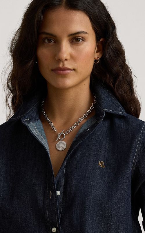 Lauren RL Jamelko Shirt Rinse Wash 