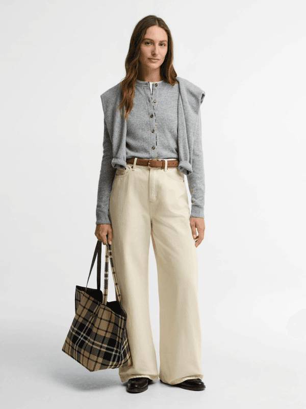 Barbour Pendle Cardigan Anthrasite 