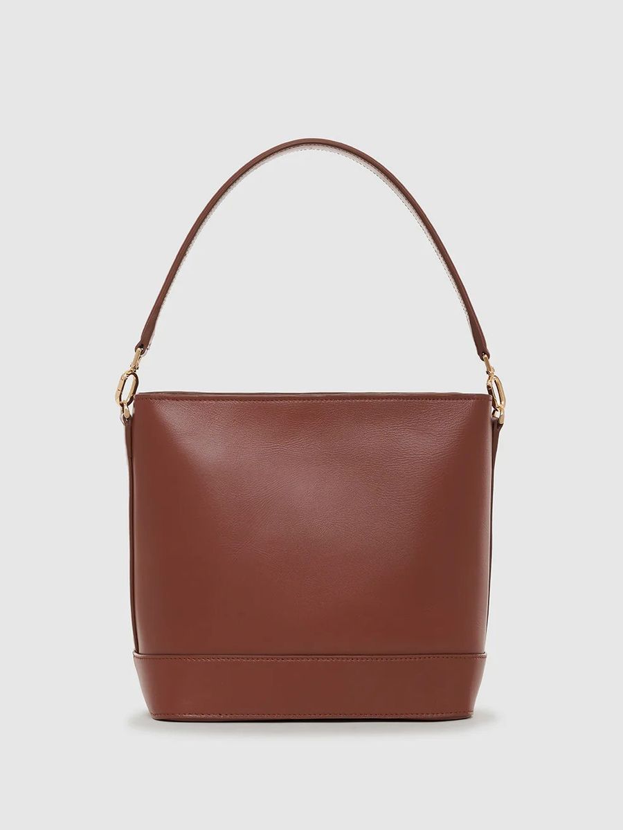 Anine Bing Lili Bucket Bag Cognac
