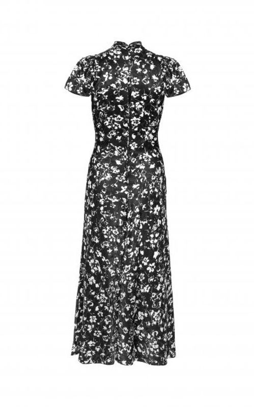 Pia Tjelta Addison Floral Dress Primrose Black