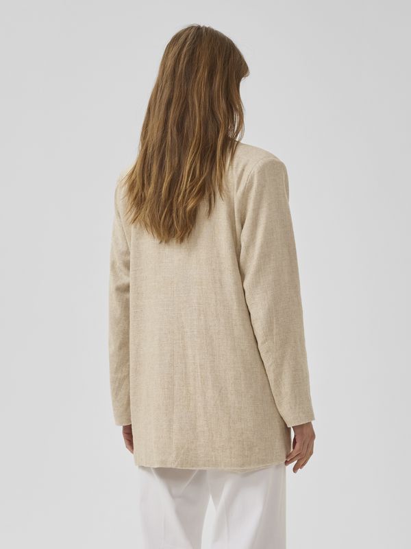 My Essential Wardrobe Lavita Blazer Oatmel Melange