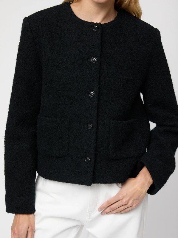 FWSS Monaco Boucle Jacket Jet Black