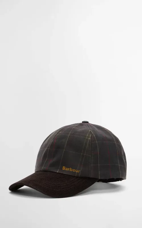 Barbour Arlene Tartan Waxed Cap Classic Tartan