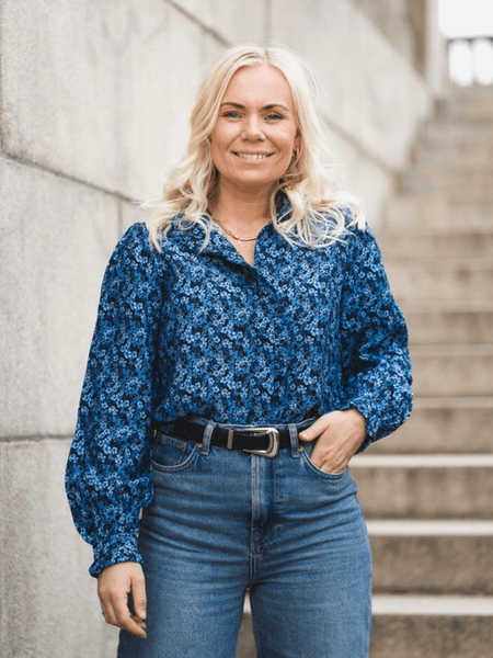 Hovedbilde Raus Astrid Shirt Blue lolite