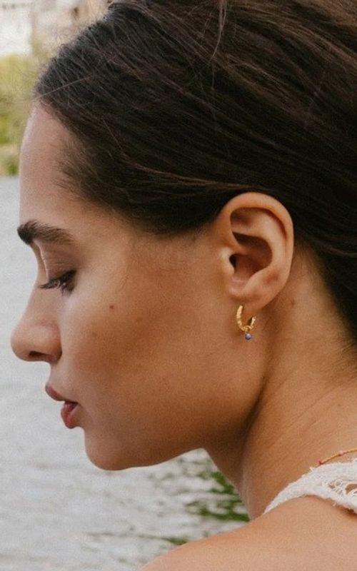 Enamel Copenhagen Hoops Belle Cornflower
