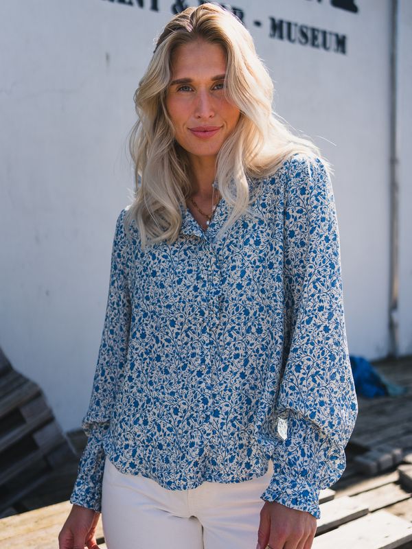 Raus Astrid Shirt Q Harbor Flower