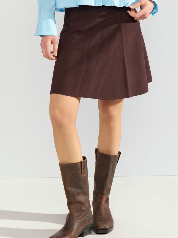 Nümph Lillypilly Skirt Black Coffee