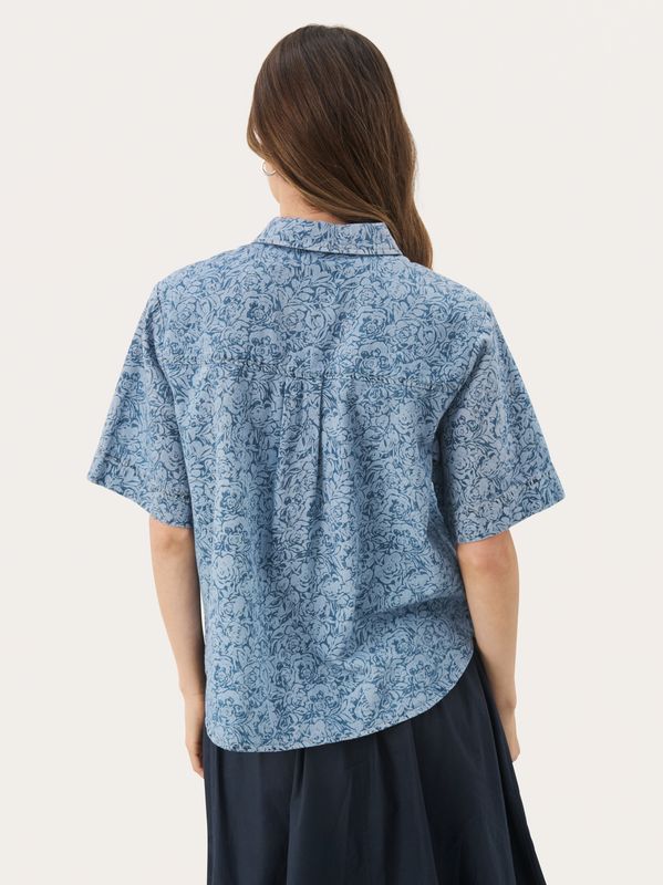 Part Two Nicla Shirt Denim Rose