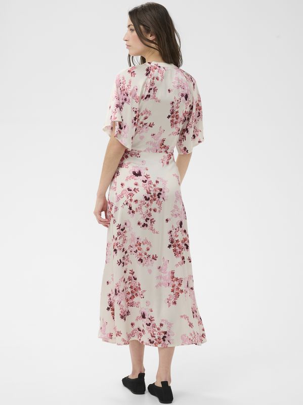 Part Two Alaja Dress Pink Shadow Flower Print