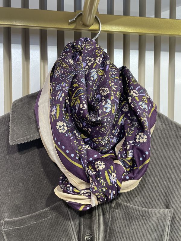 Beck Söndergaard Fiora Sico Scarf Maroon Brown