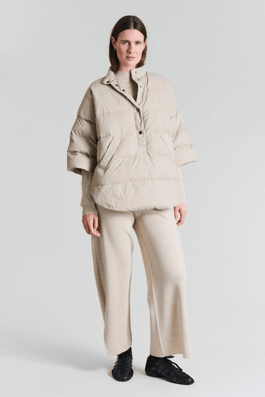 Bitte Kai Rand Feather down anorak Stone