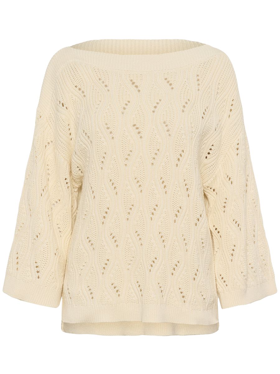 Soaked in Luxury Rava Nanna Pullover Whisper White