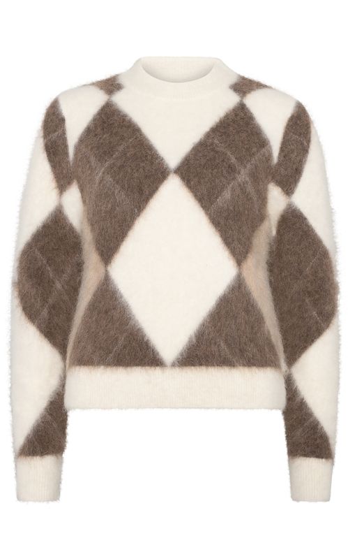 Pia Tjelta Fred Sweater Brown/Beige/Cream
