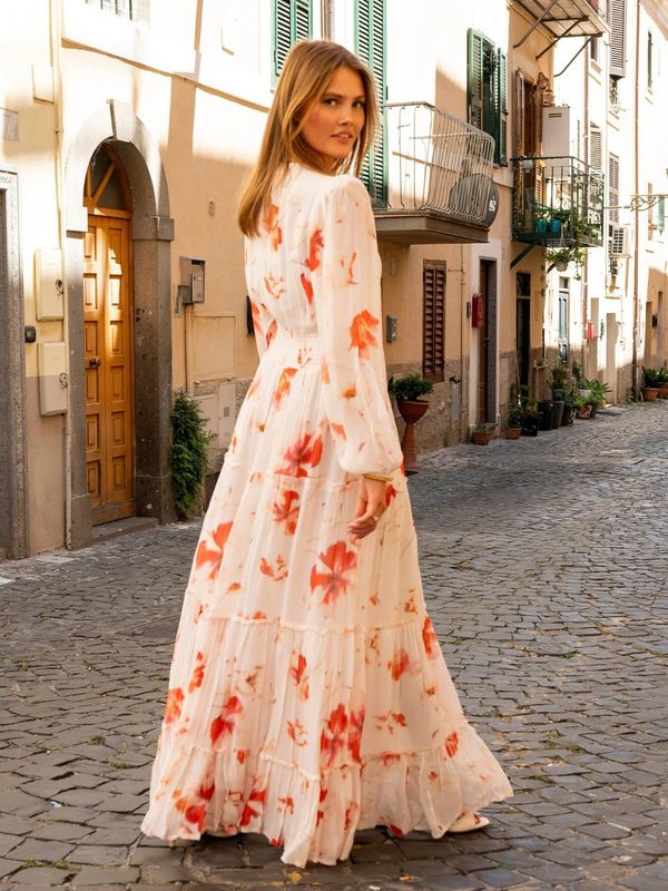 MissMaya Noor Maxi Dress Rose Bloom