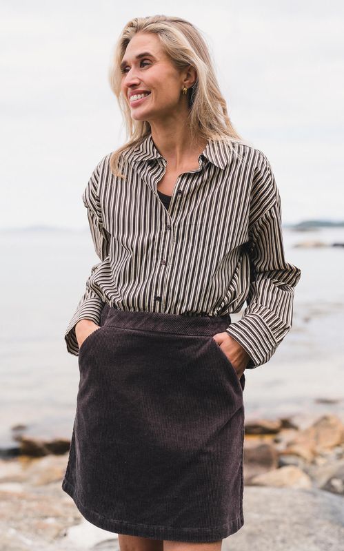 RAUS Ida Maja Shirt B Coffee/Oat