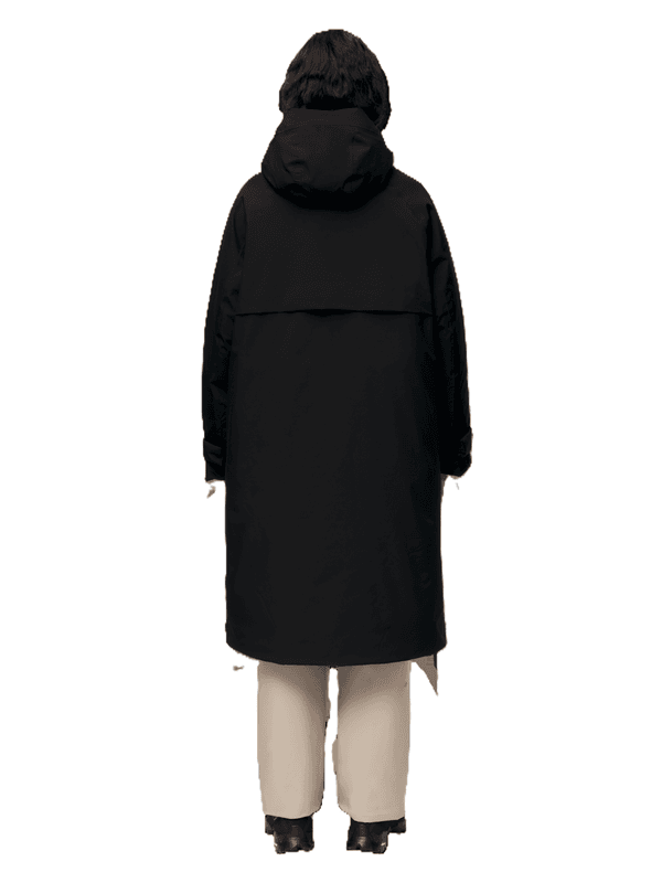 BLÆST Røros Down Coat Black