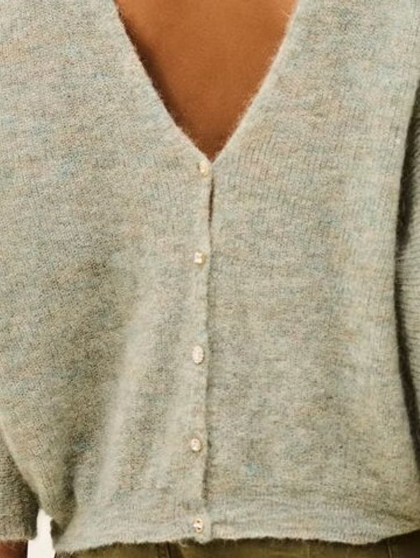 ba&sh Isaac Cardigan Amande
