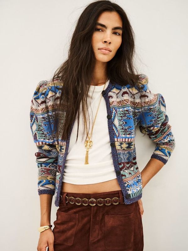 ba&sh Maja Cardigan Multicolour