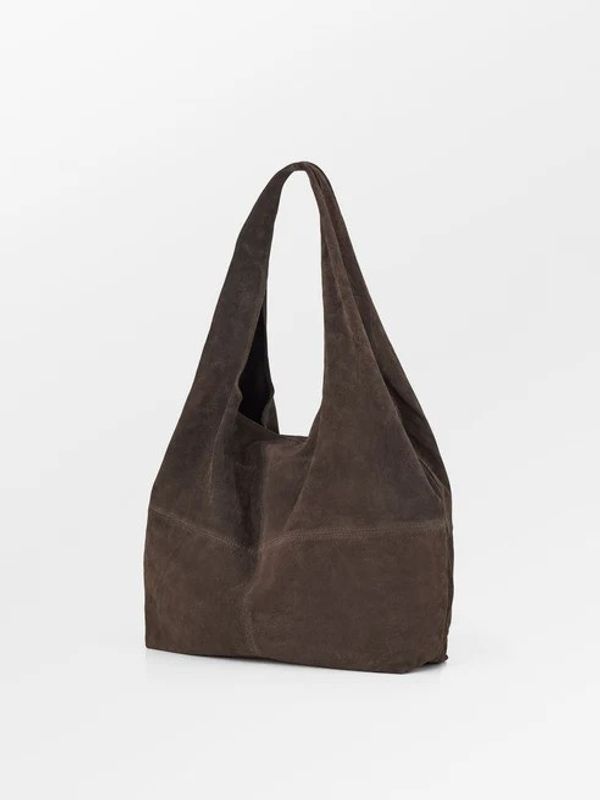 Beck Söndergaard Suede Dalliea Bag Hot Fudge Brown