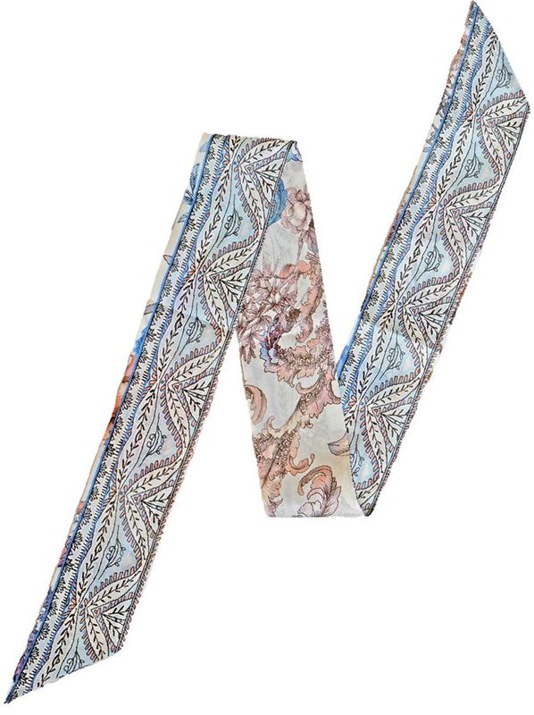 Hale Bob Bernice Silk Scarf Blue