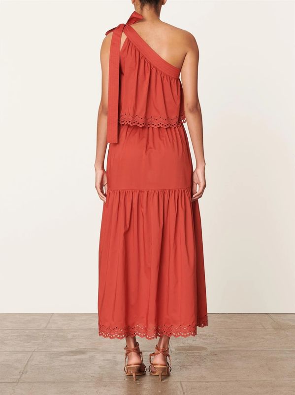 Vanessa Bruno Cora Dress Brique