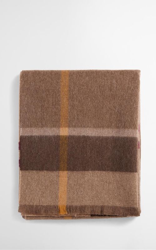 Barbour Rosefield Tartan Scarf Muted Tartan