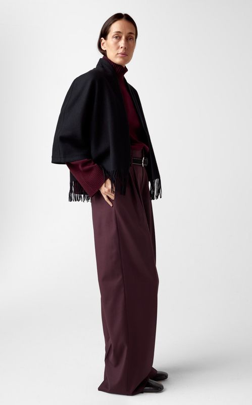 AKS Label Keyla Lambswool Jacket Black