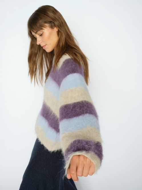 Hovedbilde Mos Mosh Suvi Stripe Knit ...