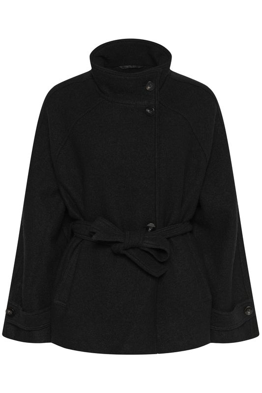 Soaked Angelina Double Breasted Jacket Black