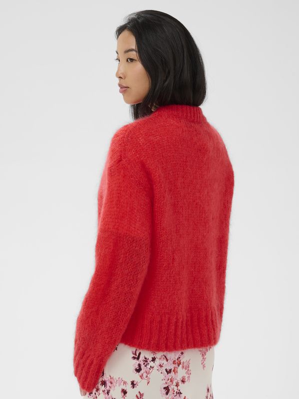 Part Two Sille Pullover Poppy Red