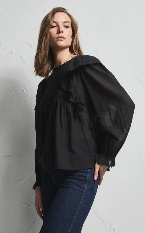 Pia Tjelta Victoria Blouse Black