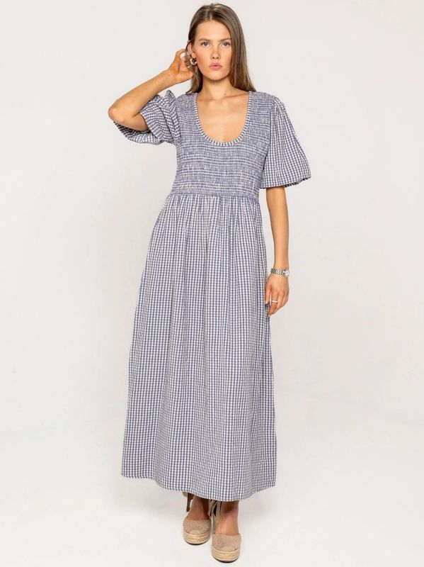 MissMaya Rani Dress Misty Blue