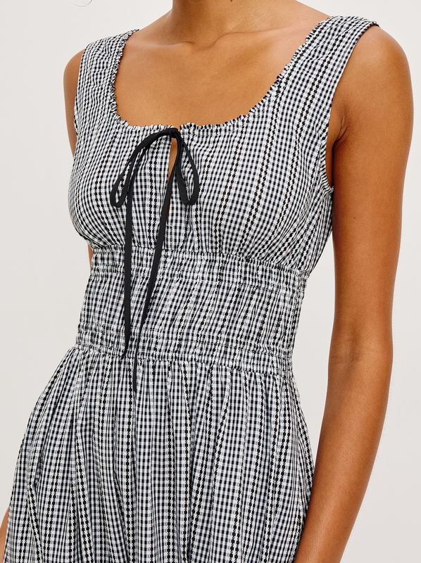 Rails Jordie Dress Black Gingham