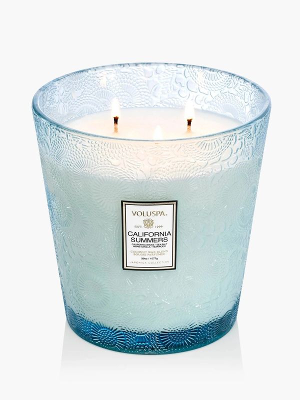Voluspa 3-Wick Hearth Candle California Summers