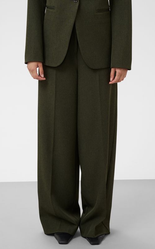 Soaked Lilu Corinne Wide Long Pants Rosin Melange